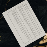 Product Packaging Planner Template