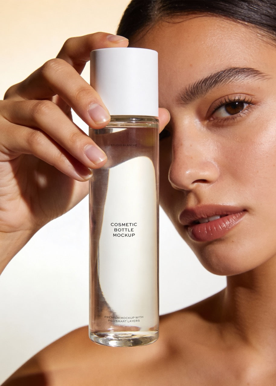 Cosmetic Bottle Mockup