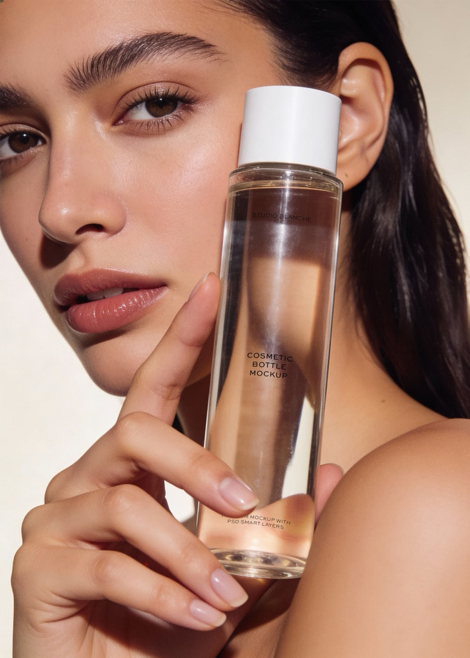 Cosmetic Bottle Mockup